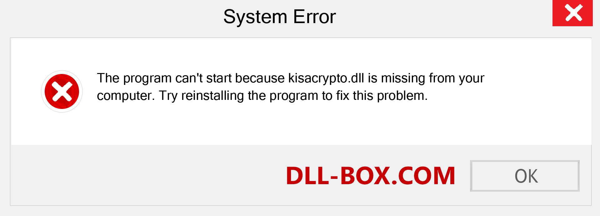  kisacrypto.dll file is missing?. Download for Windows 7, 8, 10 - Fix  kisacrypto dll Missing Error on Windows, photos, images